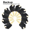 Yharnamite 10 Pcs Cat 5P8500 Equipment Key Set, Black Plastic