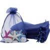 150 bolsas de organza premium, bolsas de regalo de joyería