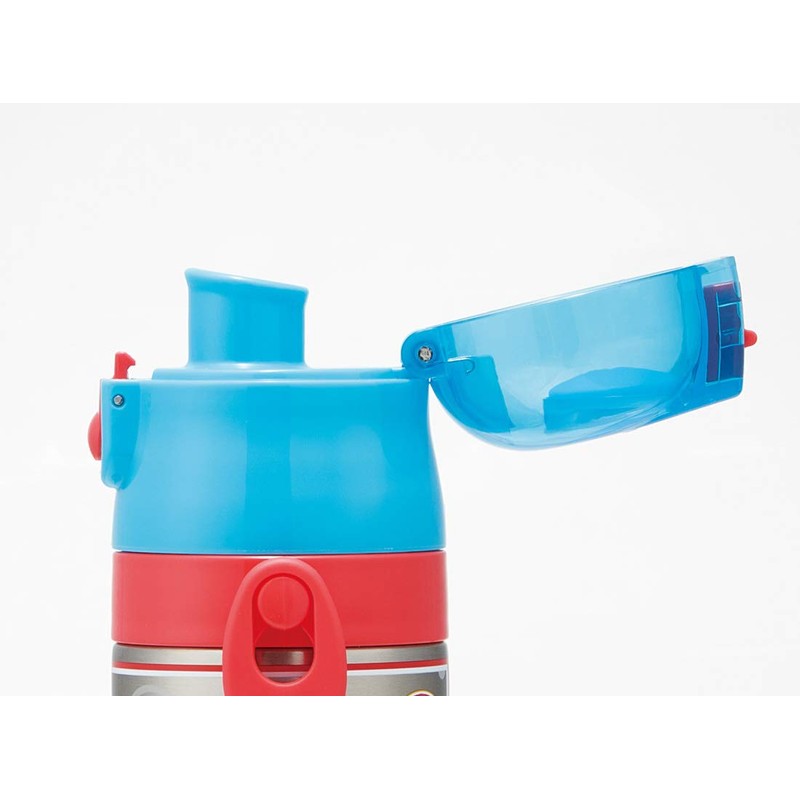 Skater SKDC4-A Children's 2-Way Stainless Steel Water Bottle, 15.2 fl