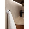Original Kitchen Towel Holder/Hook with Adhesive to Hang Dish Towels,