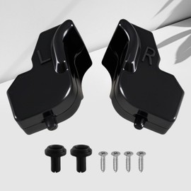 Tailgate Rubber Bumper Cushions for Left and Right Side Tailgate Stopper Limiter Cushions with 4 Metal Bolts Compatible with Ford F-150 2015-2023 Replacement: FL3Z-99439A00-A FL3Z-99439A00-B