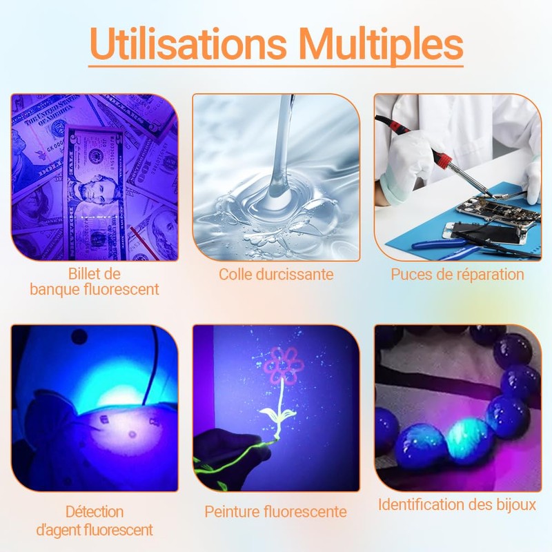 ASENTER 5W UV Gel Nail Lamp for Nail Glue Gel
