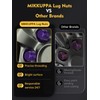 MIKKUPPA M12x1.5 Lug Nuts Purple - Replacement for 1994-2013 Chevy