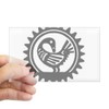 CafePress Sankofa Bird Sticker Rectangle Bumper Sticker Car Decal