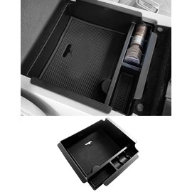 Vesul Center Console Armrest Storage Box Compatible with Nissan Maxima 2016-2023 ABS Tray Insert Organizer Glove Pallet