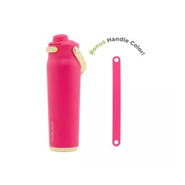 Reduce 🌺 Reduce 26oz Stainless Steel Aura Water Bottle Dragon Fruit: Insulated🆕