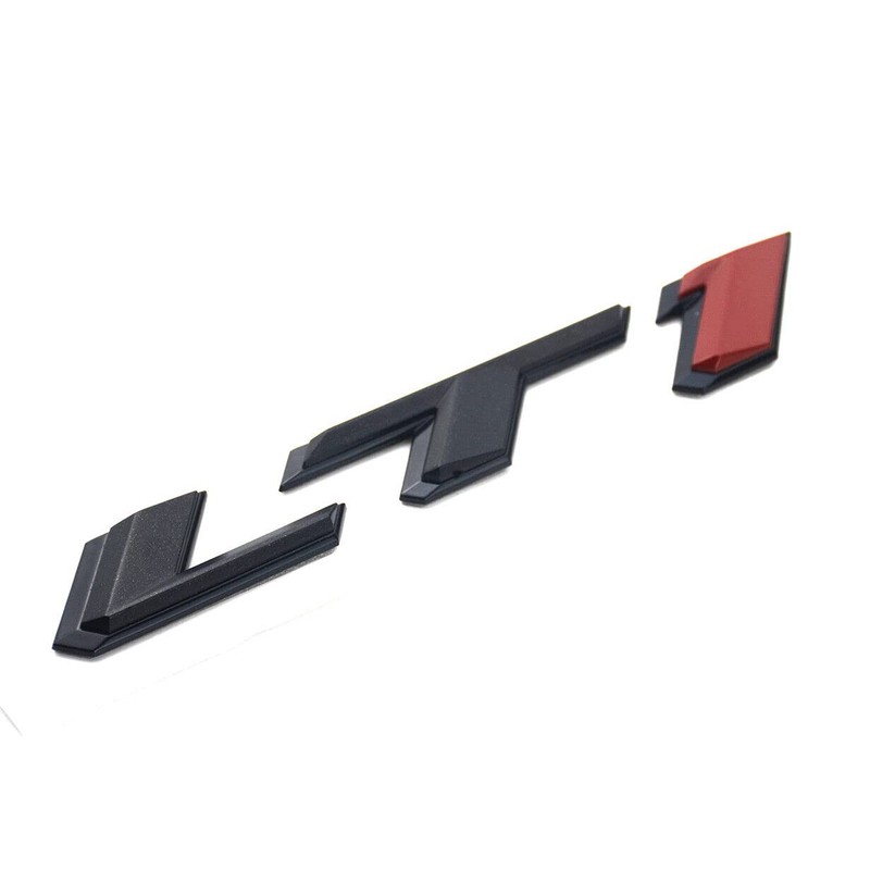 Pair Set LT1 Emblem 3D Side Fender Door Badges Sticker