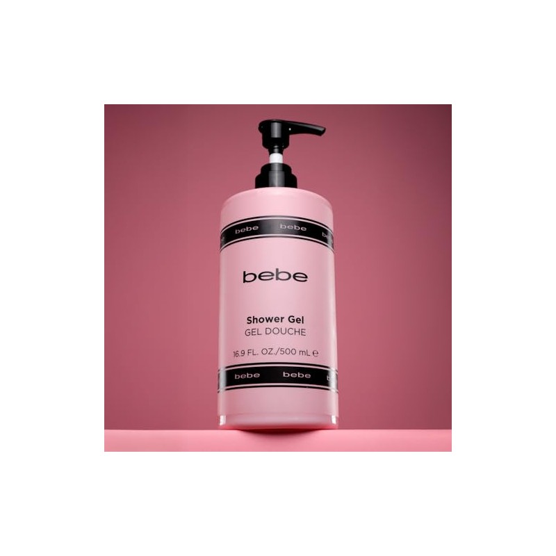 Bebe Silver Gel Ducha Corporal Hidratante Mujeres Mango Nardo Peonía