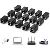 BLAZDEVE RJ45 Coupler Ethernet Inline Connectors, 15Pack Network Extender Adapter