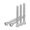 POTRRCIUSUER Hex Head Cap Bolt, Full Thread, 304 Stainless Steel,