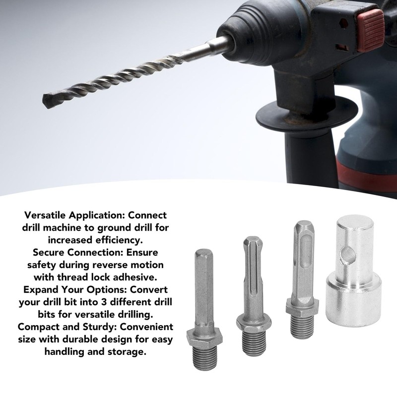Yuecoom Auger Adapter, 1 to 3 Ice Auger Drill Adapter