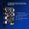 6 Ports USB PCIE Card (2X Type-E Adapter,2X USB 3.0-C,