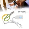 Electric Heating Shears Steel Blades Adjustable Temperature Heated Scissors for