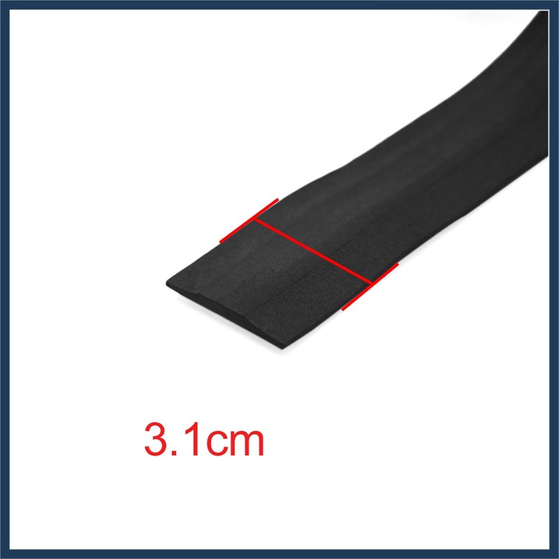 INFINAUTO 2pcs Black Foam Anti Slip Handlebar Tape Bar Grip