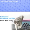 Loriketty Cat Litter Mat, Double Layer Litter Pad, Suitable for