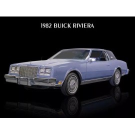 1982 Buick Riviera NEW Metal Sign: 12x16" Ships Free