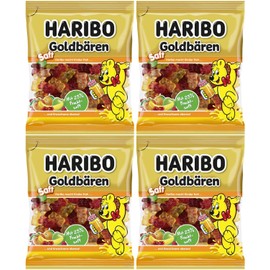 Haribo Saft (Juice) Goldbaeren Gummy Bear Candy 4-Pack (4 x 160g)