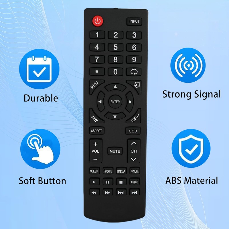 Remote Control Replacement for Insignia TV NS-28D220NA16 NS-32E740A12 NS-32E960A12 NS-32D511NA15