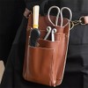 Gardening Pouch, Pruning Shears Pouch, Leather, Stylish, PU Leather, Sitting