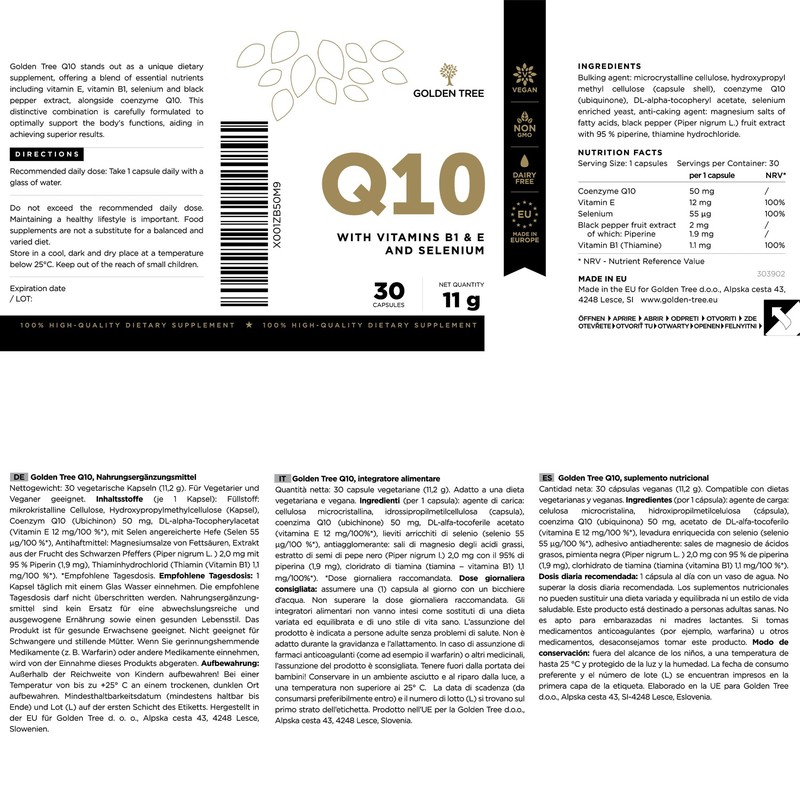 Golden Tree Q10 Capsules