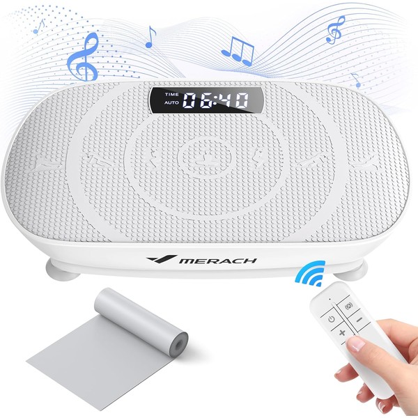 MERACH Vibration Plate Exercise Machine, Whole Body Workout Equipment for