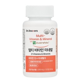 Doctor Doctors High-potency multi-vitamin 2-month supply, high-potency plant-based nutritional supplement for parents, whole family, and youth / 고함량 멀티 종합 비타민 2개월분 고함량 식물성 부모님 온가족 청소년 종합영양제