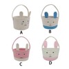 AIXXCUVQ Cotton Easter Rabbit Ears Peters S Easter Basket With