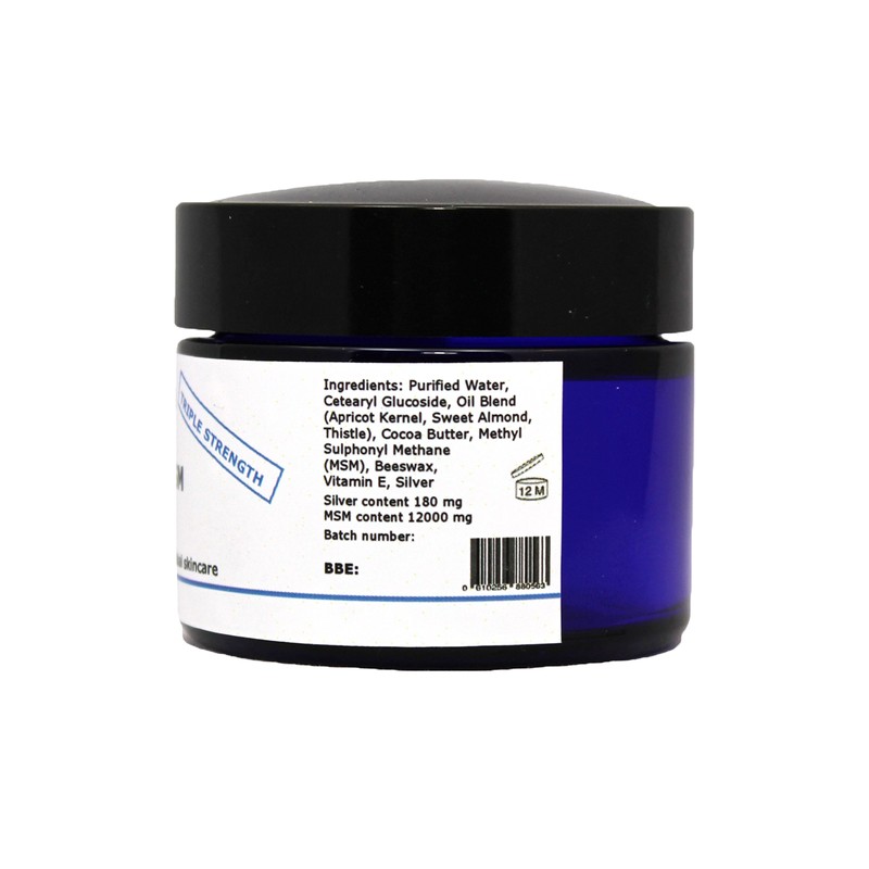 Triple Strength Silver-MSM Cream 60 ml
