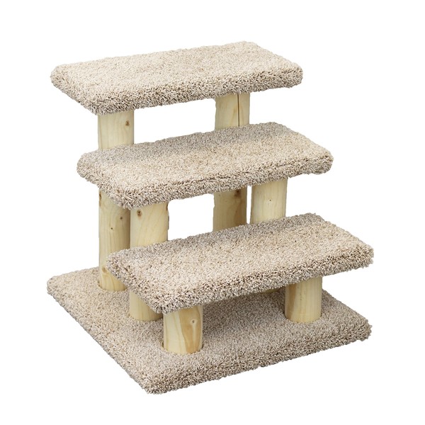 New Cat Condos 120223 Pet Stairs, Neutral, Large