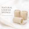 Esponja de lufa natural para el baño