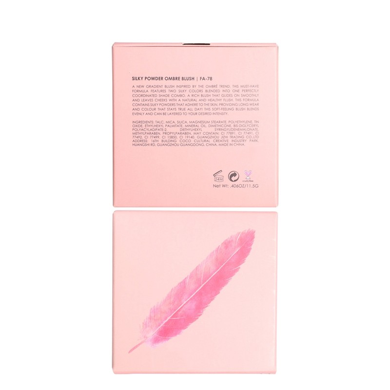 Face Makeup Blush Powder Gradation Blusher Longlasting Cosmetic Cheek Powder#1