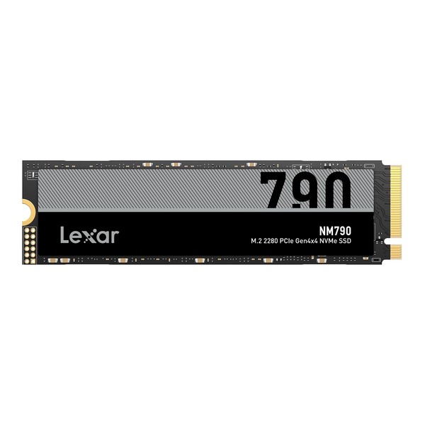 Lexar 1TB NVMe SSD Graphene Heat Dissipation Sheet, PCIe Gen 4 x 4, Max Reading, 7400MB/s Write, 6500MB/s PS5 Certified, M.2 Type 2280, Internal SSD 3D NAND