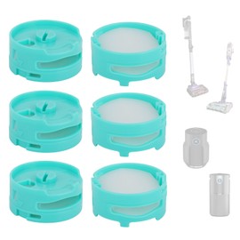 6pcs Anti Odor-Neutralizer Replacement Cartridges, Compatible with Shark AZ3000 AZ3002 HZ3000 HZ3002 IZ862H IZ562H ZD550 ZU102 LA702 Upright Vacuum & Air Purifier Scent Pod, Part 1541FC3000
