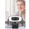 Computer Camera Driverless 3840x2160P USB 2.0 with Fill Light Microphone