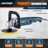 LDHTHOPI Buffer Polisher, 1600W 7 Inch/6 Inch Rotary Buffer Polisher