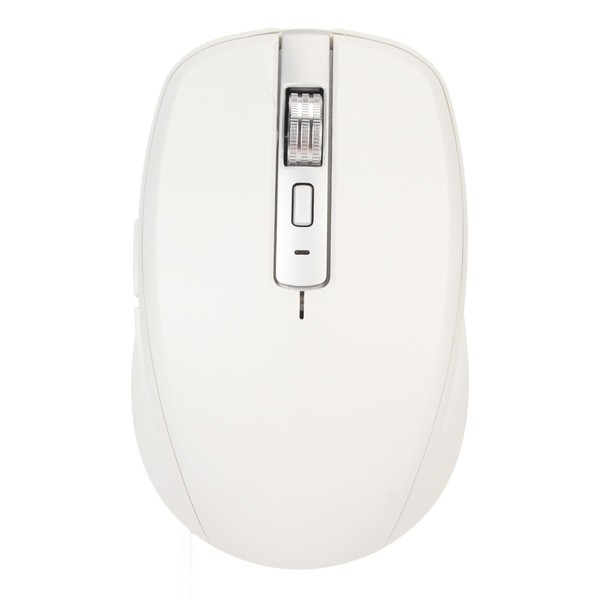 Wireless Mouse, Dual Mode Portable Ergonomic Wireless Mouse with Receiver,