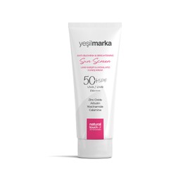 Yeşilmarka Anti Blemish & Brightening Sun Screen 50 SPF Güneş Koruyucu Krem