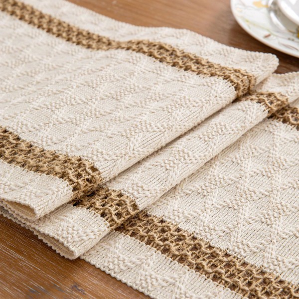 Niviy Boho Table Runner for Fall Home Decor 144 Inches