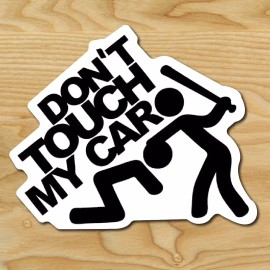 167 (1) Do not touch my car Sticker Auto Race Drift JDM Decal Euro Tuner Boost Funny