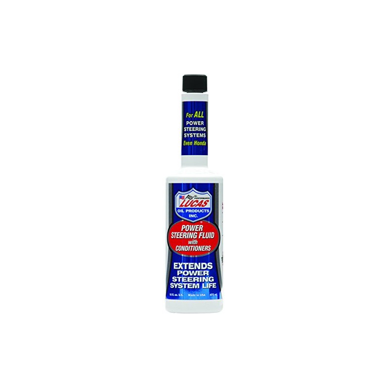Lucas Oil 10442 Power Steering Fluid With Conditioner, 16 oz,