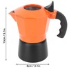 Moka Pot Stovetop Coffee Pot 2 Valve Aluminium Alloy Heat