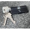 Sempro 35/35 Cylinder Lock 3 Keys Brass Black Tested According