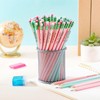 Fainne 120 Pcs Inspirational Pastel Pencils Bulk with Eraser Motivational