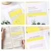 SANTUO Coloured Overlays for Dyslexia 8 Pack - Yellow Overlays