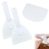 COZERI 2pcs Pizza Spatula Pizza Spatula Dough Cutter Flexible Dough