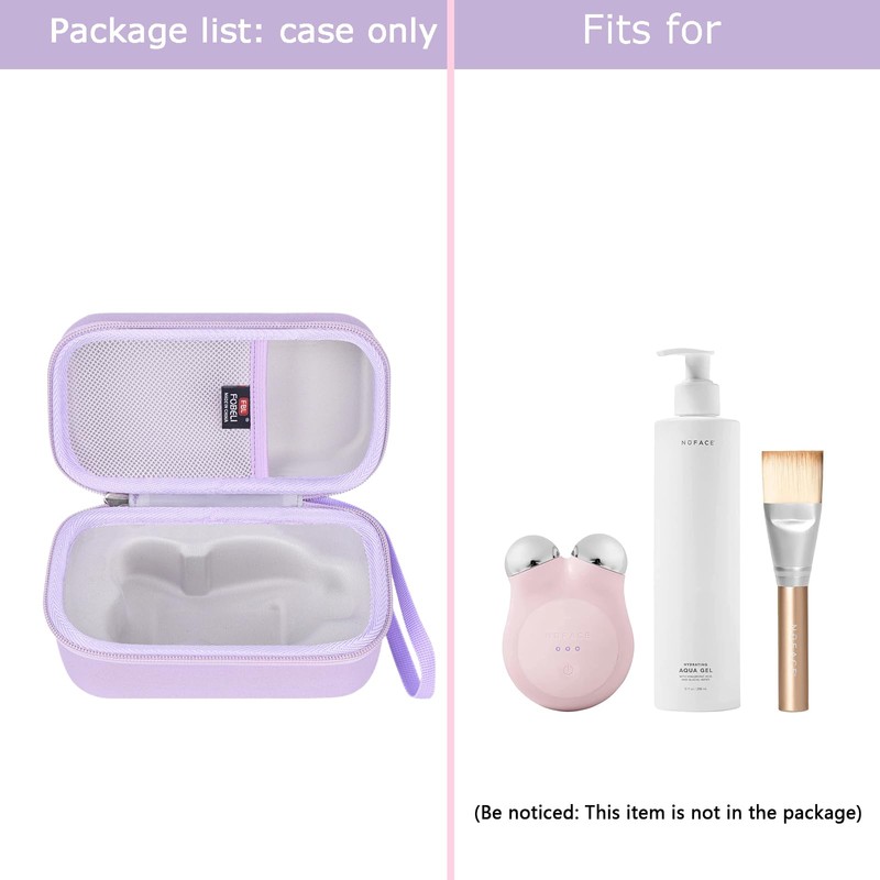 FBLFOBELI Hard Travel Case for NuFACE Mini/MINI+ Starter Kit, Hunvva