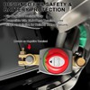 Heavy-Duty Battery Disconnect Switch, 275A 12-48V On/Off Top Post Battery