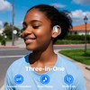 AI OWS Translation Earbuds: 3-in-1 Translator Earphones 144 Languages &