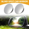 Partuto 1 Pair Universal Blind Spot Car Mirrors - Car
