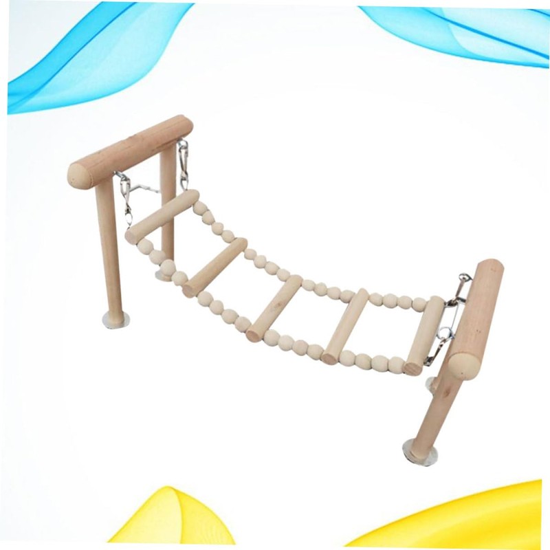 Kisangel 1pc Parrot Swing Bird Swing Stand for Cockatiels Parakeets